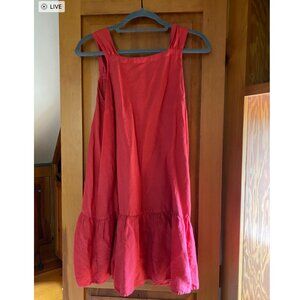 Loft Pink Casual Peplum Dress